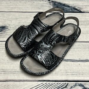 Alegria Architecture Blue Viki Sandal Size 41